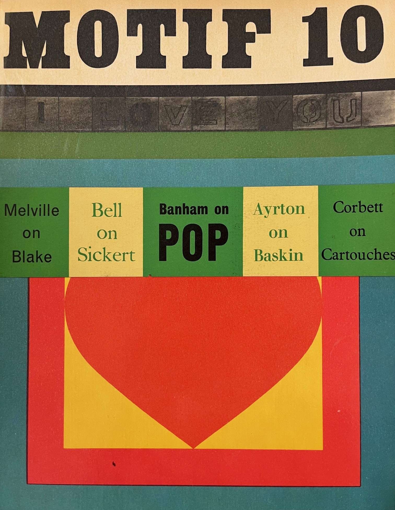 Motif: A Journal of the Visual Arts (complete set minus issue 13) (1958-1967) - Image 3