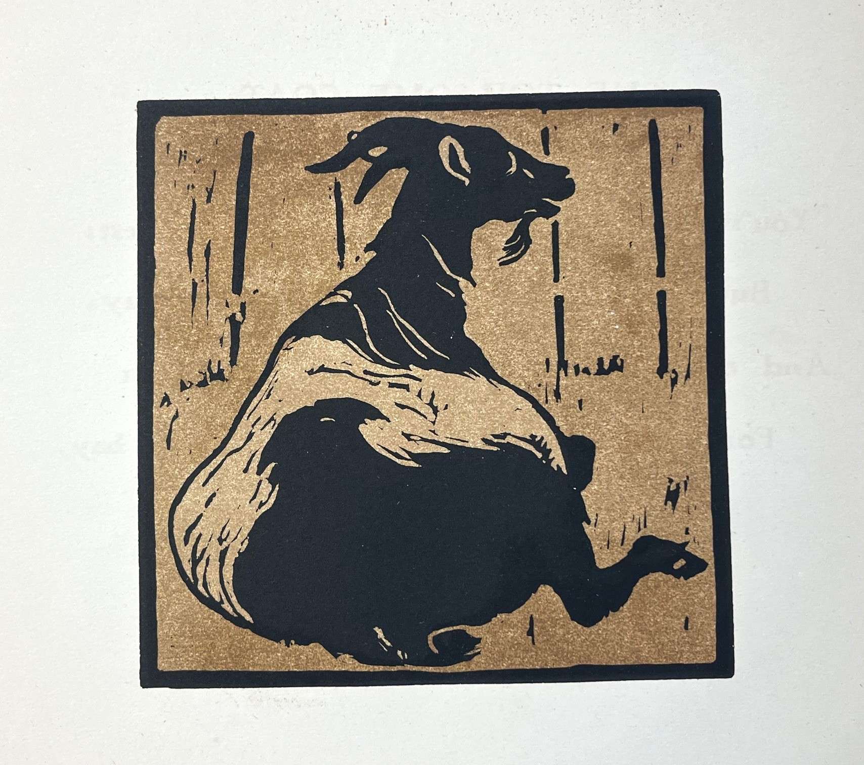 The Toilsome Goat