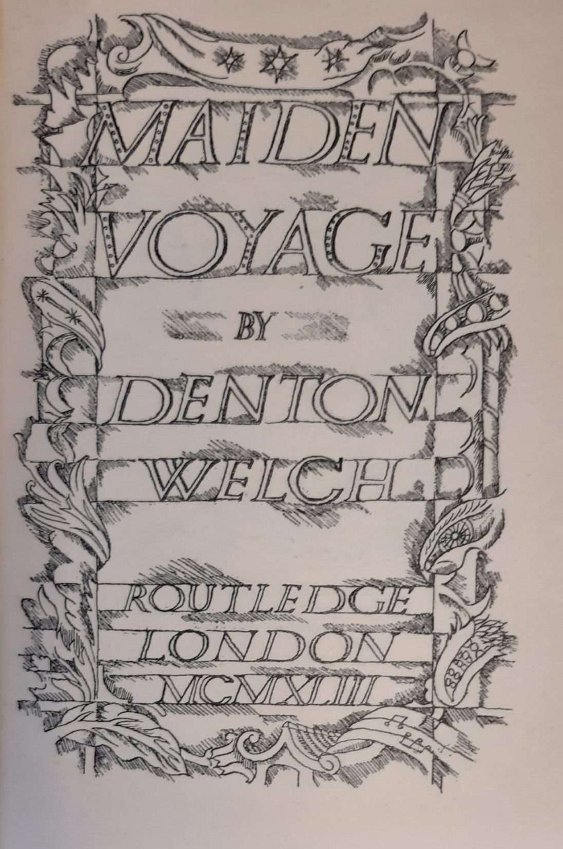 Maiden Voyage (1943) (Denton Welch) - Image 3