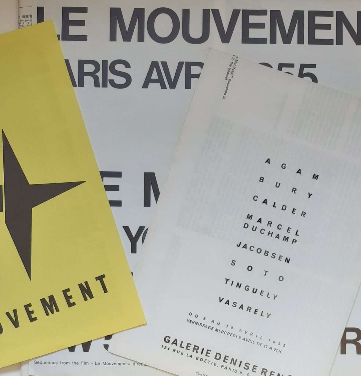 Le Mouvement The Movement Paris 1955 (1975) (Kinetic Art) - Image 3