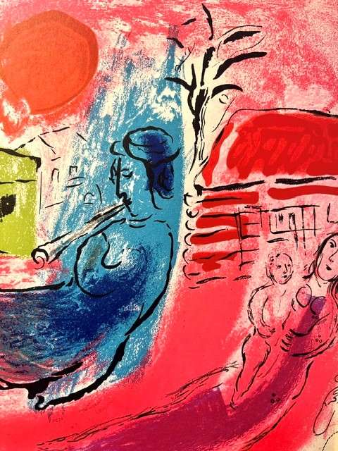 Chagall (1957) (Original Lithographs) - Image 4