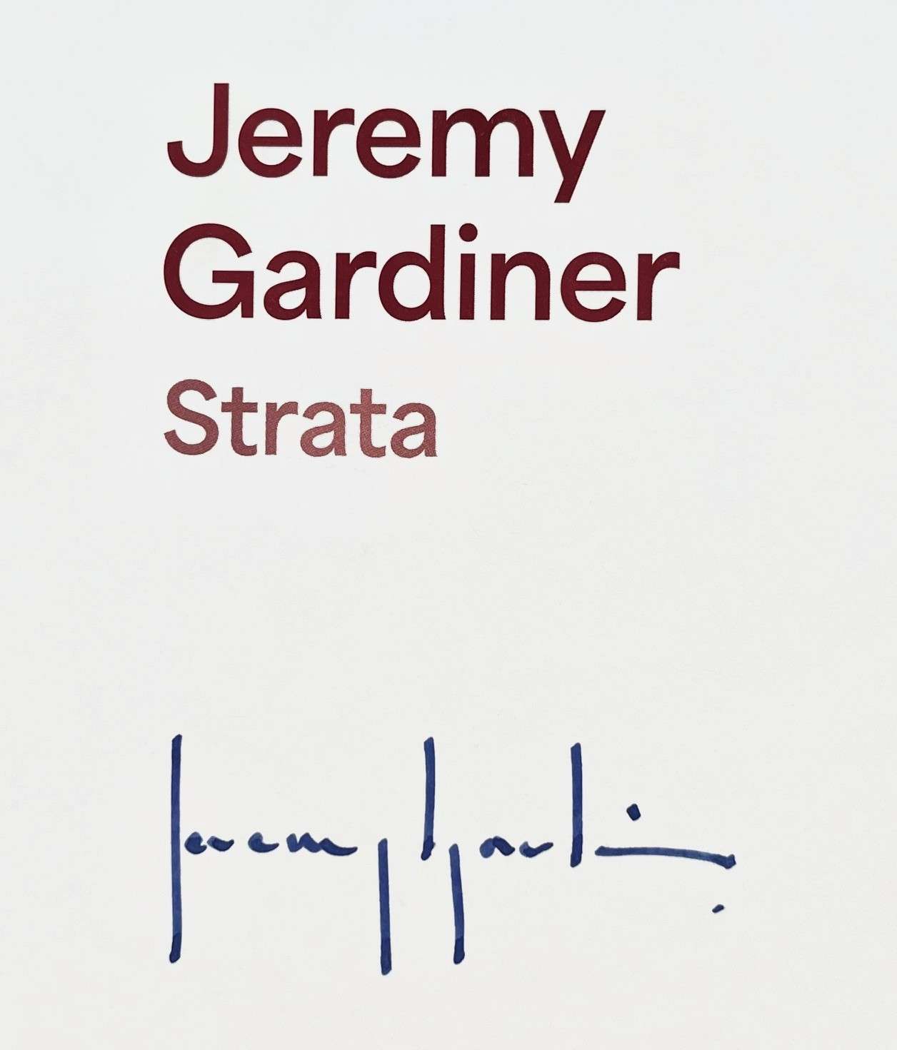 Strata Signature