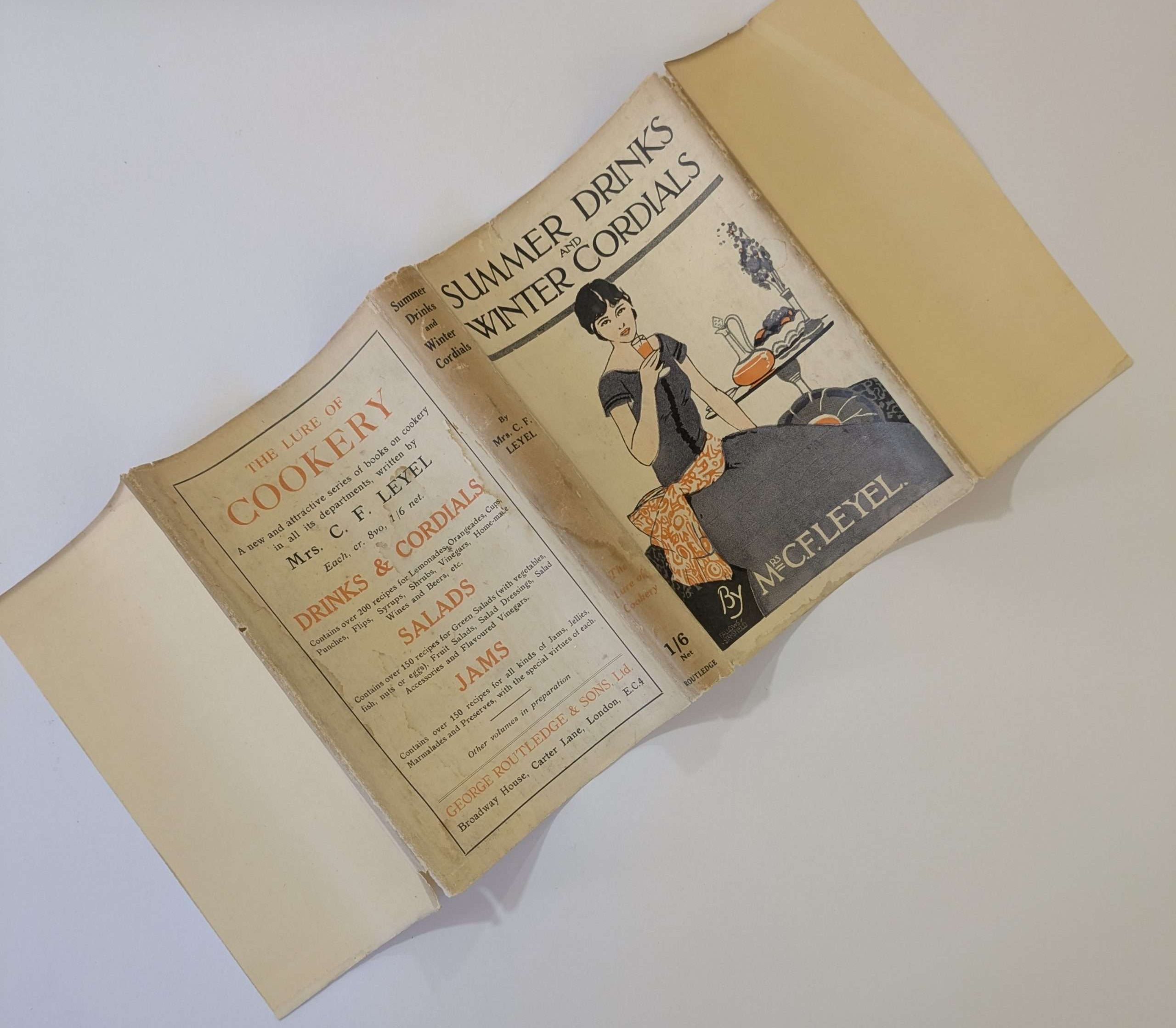Summer Drinks and Winter Cordials (1925) (Tallow Stanfield Dust-jacket) - Image 2