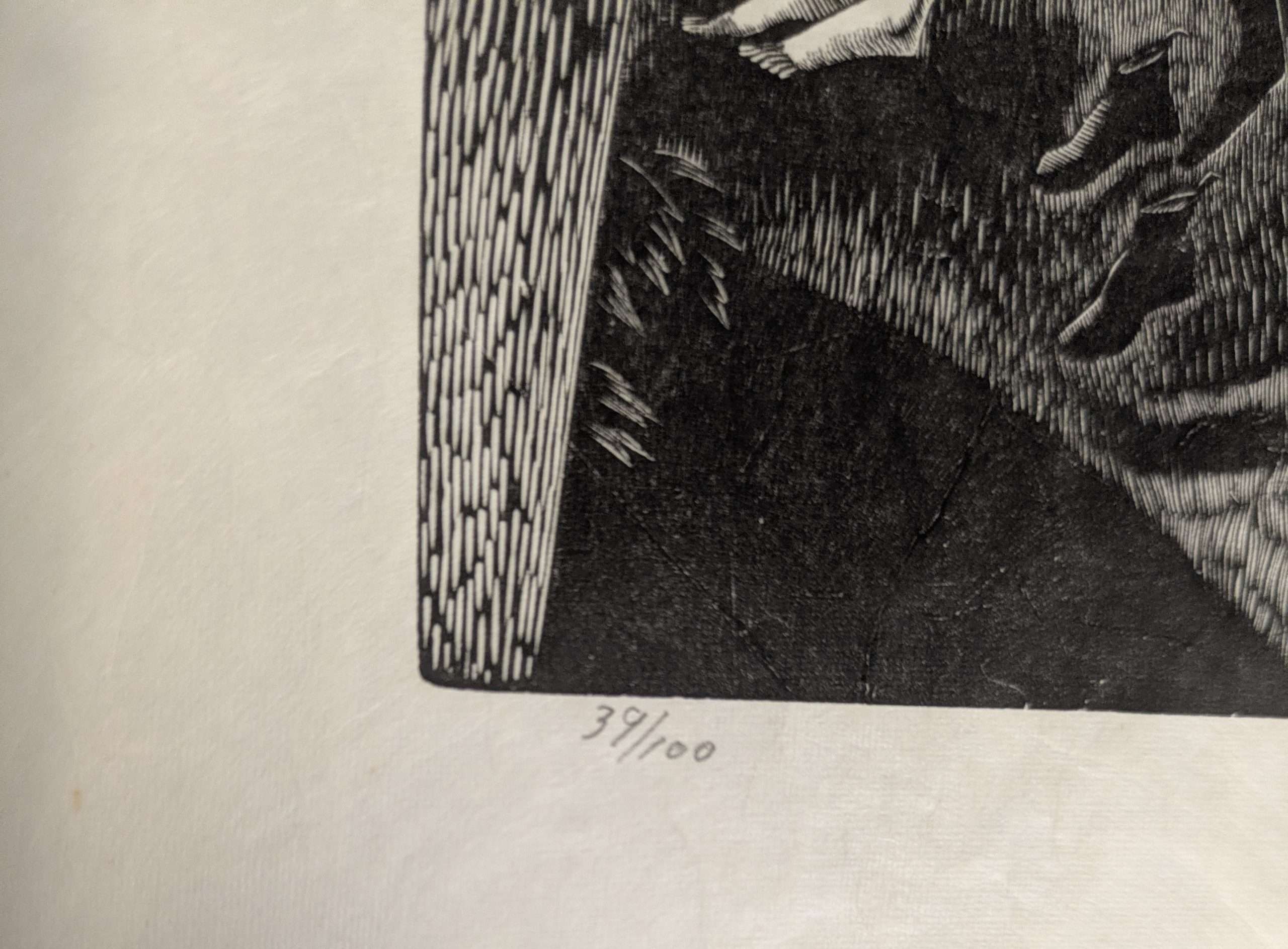 Eric Ravilious: Children In A Park: (Original Wood Engraving) (1987) (Merivale Editions) - Image 3