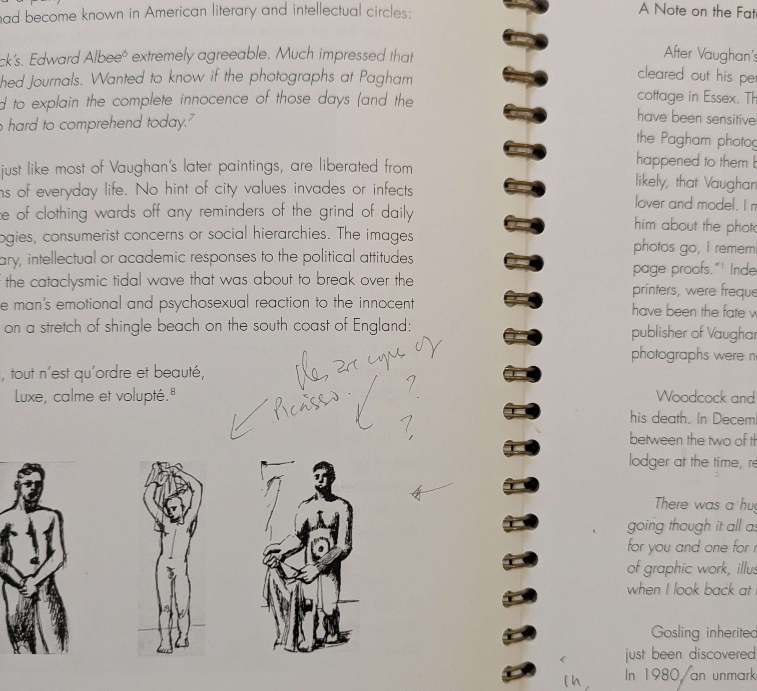Keith Vaughan: The Photographs (2013) (Proof copy with Author's Annotations) - Image 2