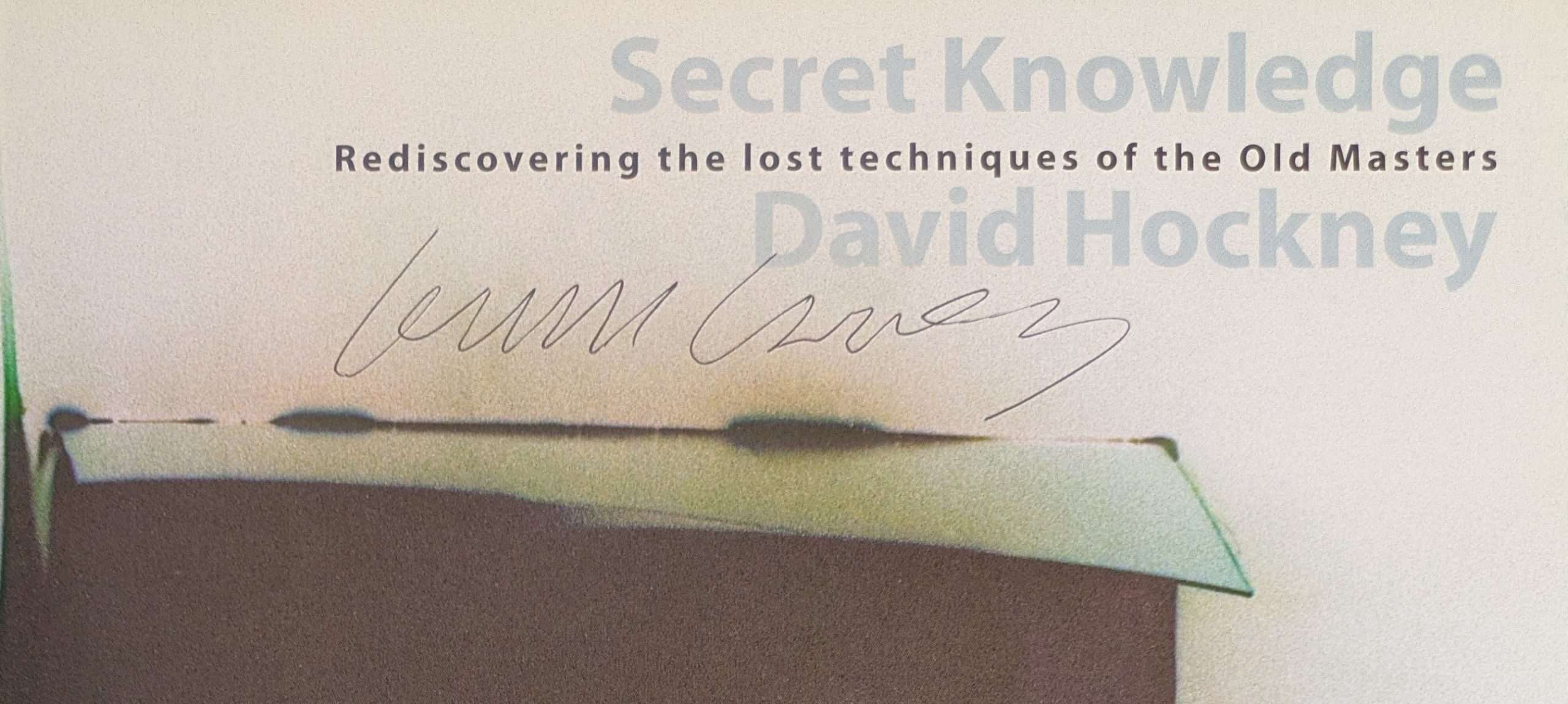 Secret Knowledge: David Hockney (2001) (Signed) - Image 2