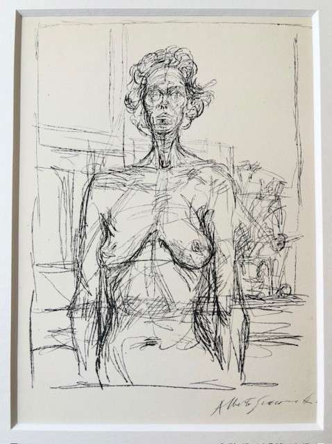 Giacometti Lithograph